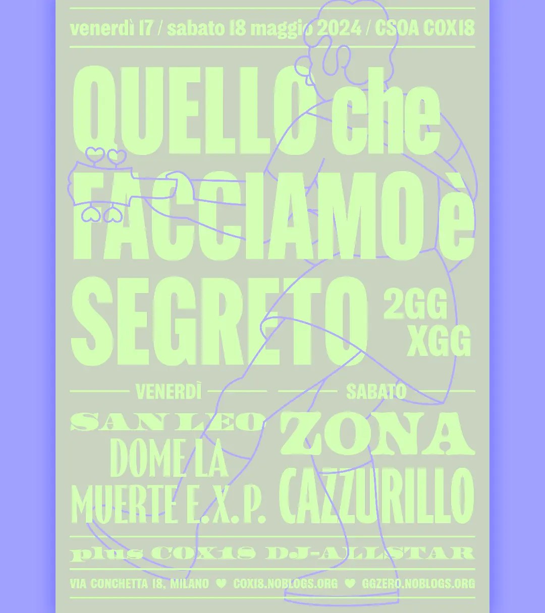 cox quello che facciamo è segreto 2024